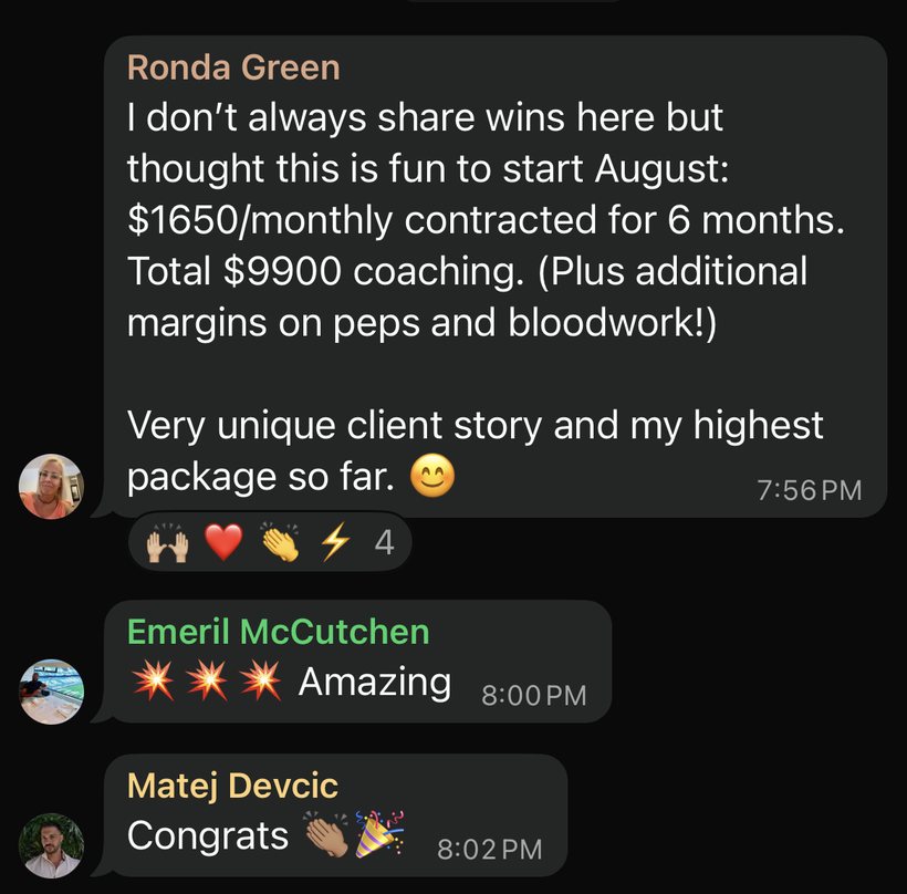 Ronda Green client win