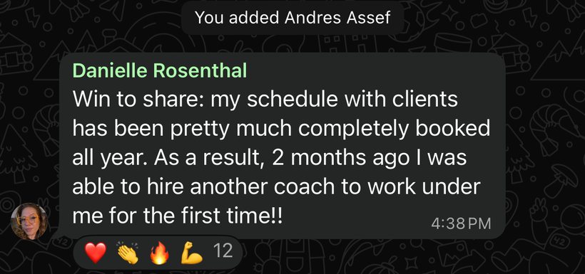 Danielle Rosenthal client win